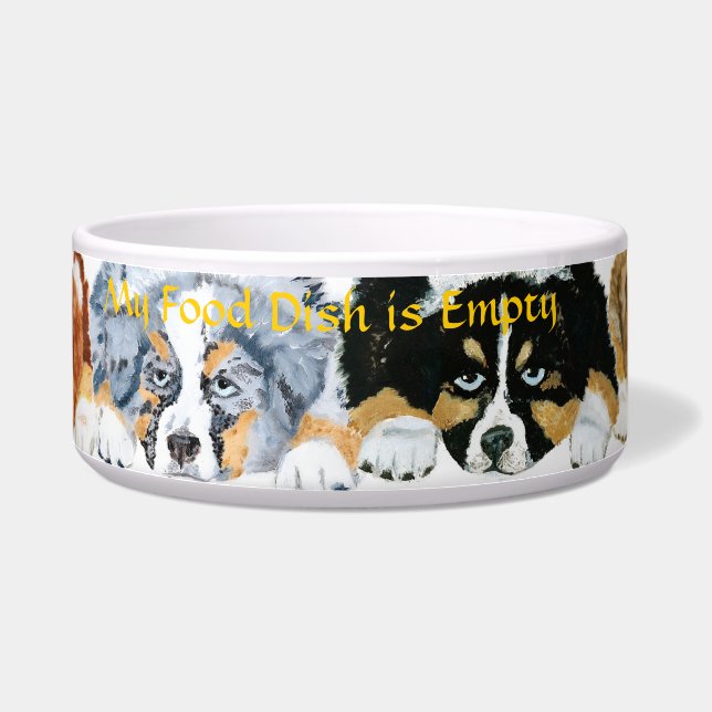 Aussie Puppies 4 Colours (Left)