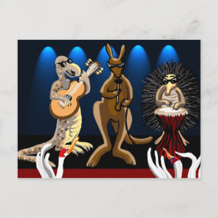 Aussie Rockers Postcard