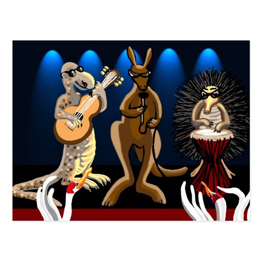 Aussie Rockers Postcard