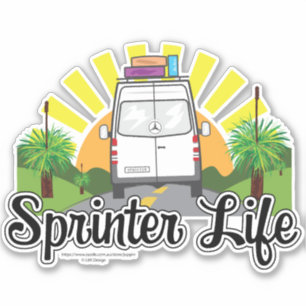 Aussie Sprinter Life Sticker 