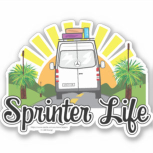 Aussie Sprinter Life Sticker 
