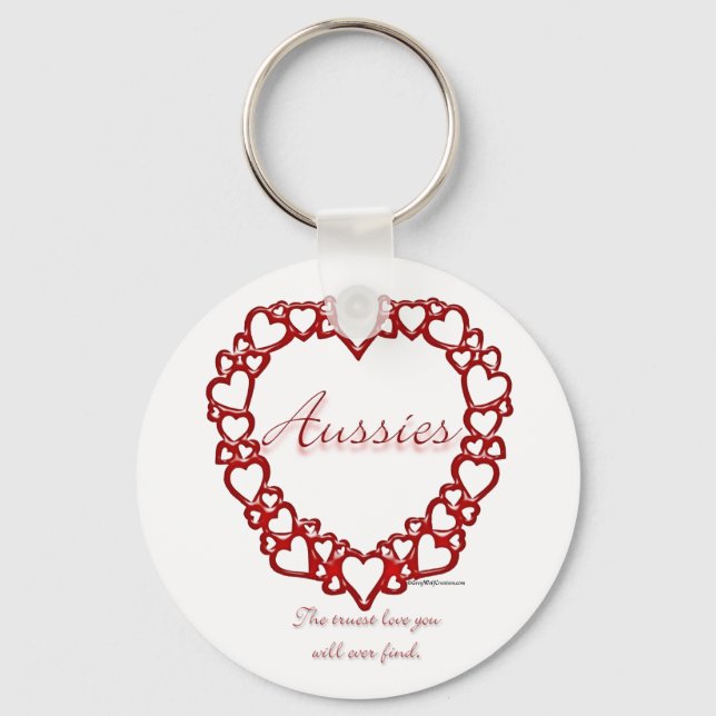 Aussie True Love - Keychain (Front)