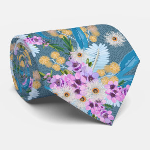 Aussie Wildflower Summer Tie
