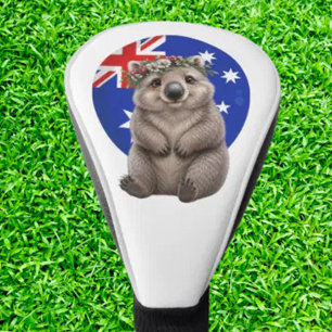 Aussie Wombat Golf Head Cover