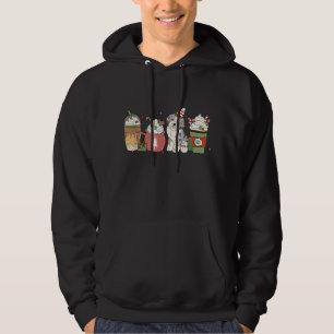 Aussiedoodle Coffee Latte Winter Christmas Dog Mum Hoodie
