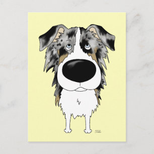 Aussies - Big Nose and Butt Postcard