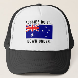Aussies Do It... Down Under. Trucker Hat