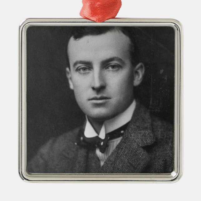 Austen Chamberlain Metal Tree Decoration (Front)