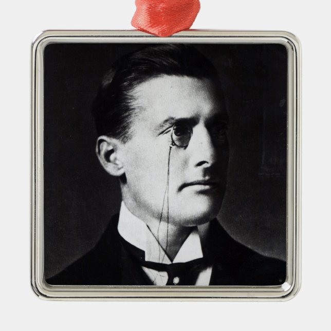 Austen Chamberlain Metal Tree Decoration (Front)