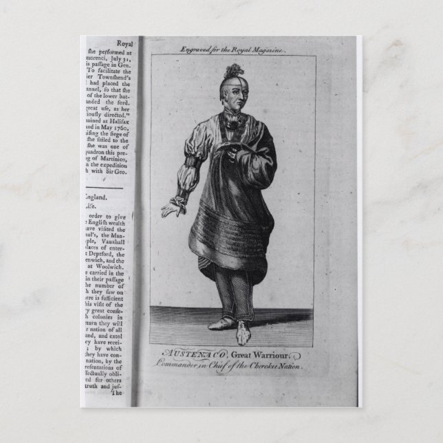 Austenaco, Great Warrior Postcard (Front)