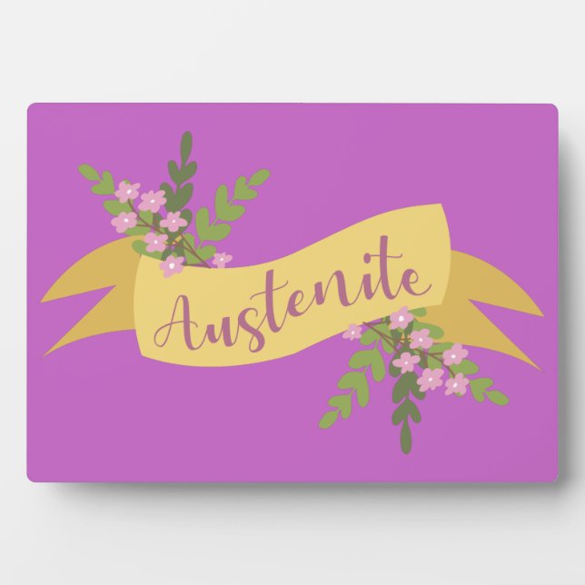 Austenite I Plaque (Front)