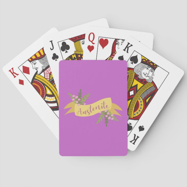 Austenite I Playing Cards (Back)