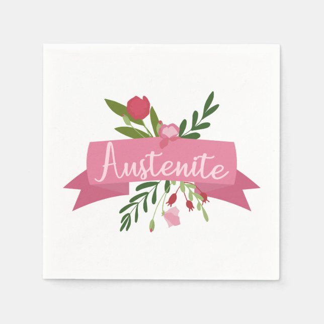 Austenite II Napkin (Front)