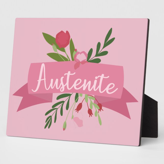 Austenite II Plaque (Side)