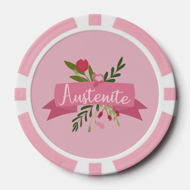 Austenite II Poker Chips (Front)