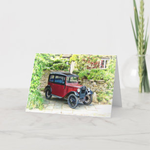 Austin 7 greeting Card