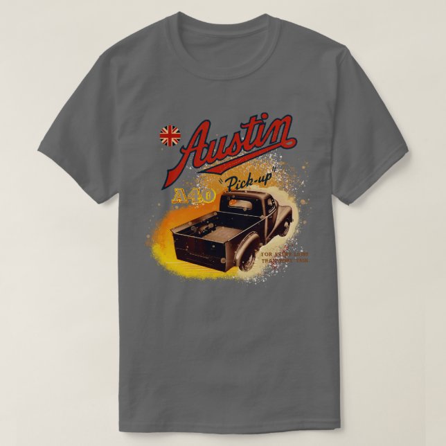 Austin A40 trucks uk T-Shirt (Design Front)