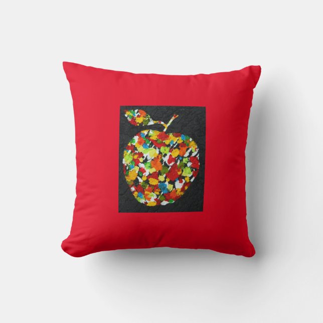 Austin Apple Pillow (Front)