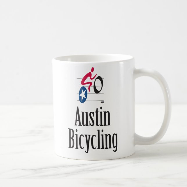 Austin Bicycling Mug (Right)