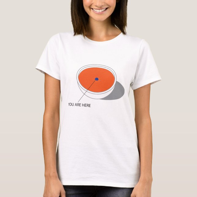 Austin - Blueberry in the Tomato Soup T-Shirt (Front)
