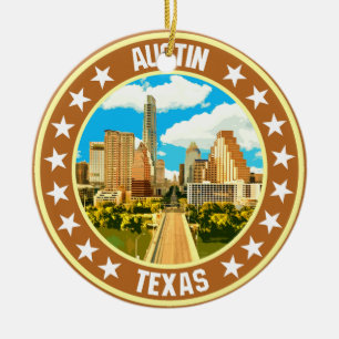 Austin ceramic tree decoration