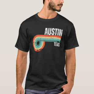 Austin City Texas State Vintage Retro Souvenir T-Shirt