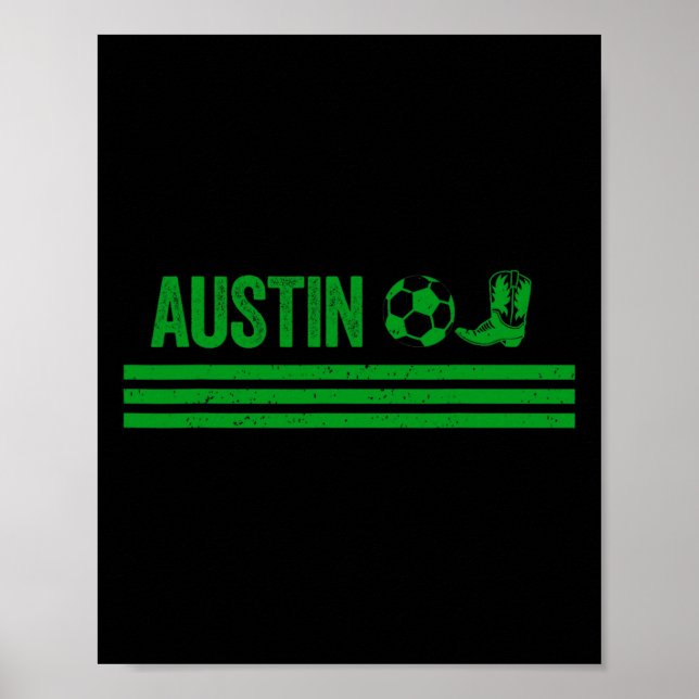 Austin Cowboy Boot Footll Club  Poster (Front)