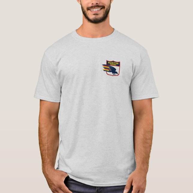 Austin Crows - US Footy Australian Rules T-Shirt (Front)