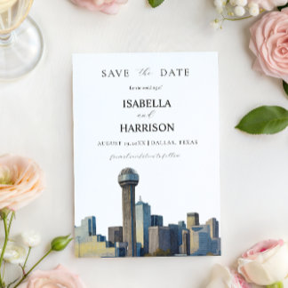 AUSTIN Dallas Save the Date Template
