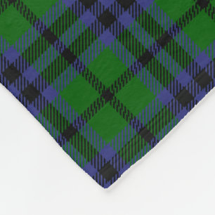 Austin Family Tartan Plaid Pattern Fleece Blanket