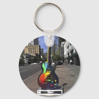 Austin Guitar Key Ring
