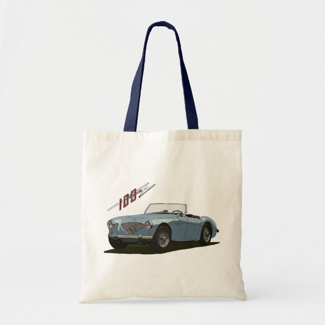Austin Healey 100 Tote Bag (Front)