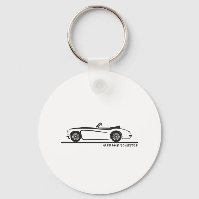 Austin Healey  3000 MK II Key Ring (Front)