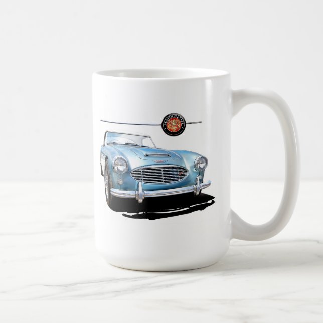 Austin Healey 3000 painting Coffee Mug (Right)
