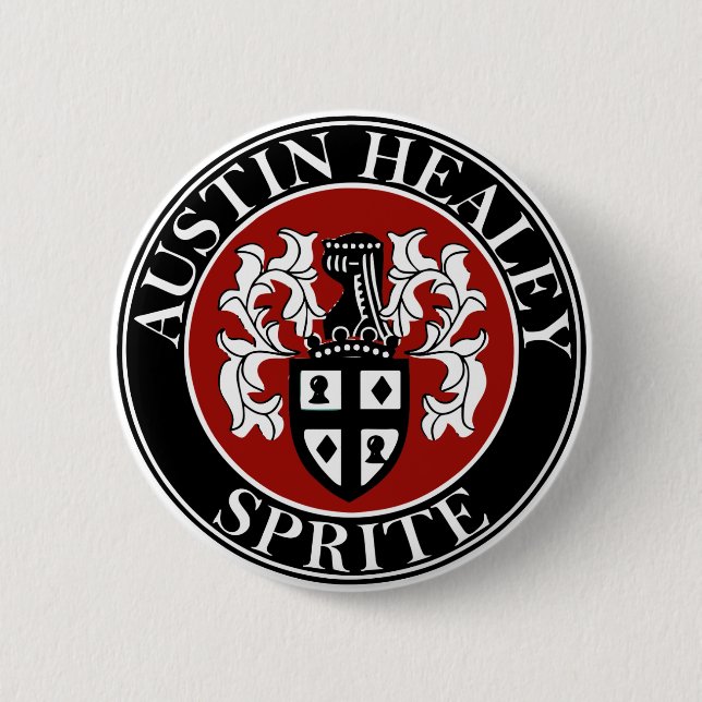 Austin Healey Car Classic Hiking Duck Badge (Front)