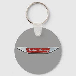 Austin Healey Car Classic Vintage Hiking Duck Key Ring