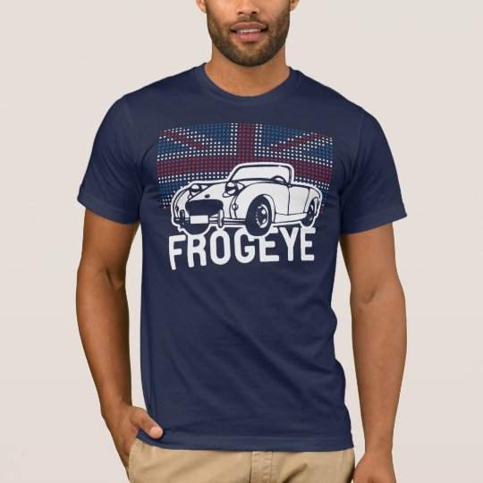 Austin-Healey Frogeye Sprite mk1 Union Jack T-Shirt
