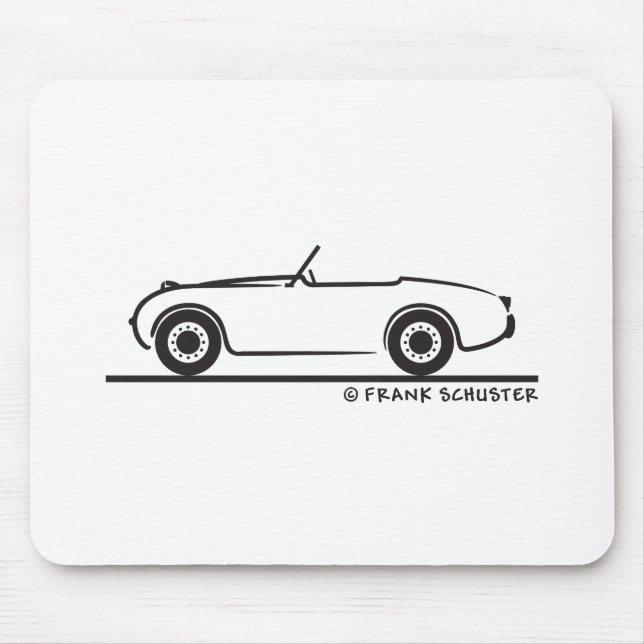 Austin Healey  Sprite Mouse Mat (Front)