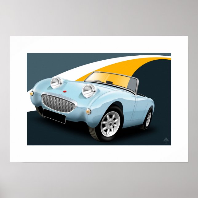 Austin Healey Sprite Poster (Front)