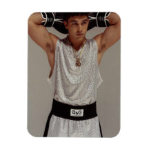 Austin Mahone Flexible Photo Magnet