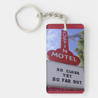 Austin Motel Key Ring