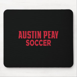 Austin Peay State University Soccer Governors Appa Mouse Mat