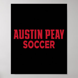 Austin Peay State University Soccer Governors Appa Poster