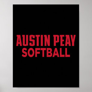 Austin Peay State University Softll Governors Appa Poster