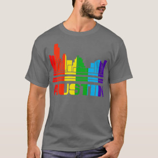 Austin Pride Austin LGBT Gift LGBTQ Supporter Tee