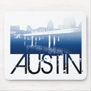 Austin Skyline Design Mouse Mat