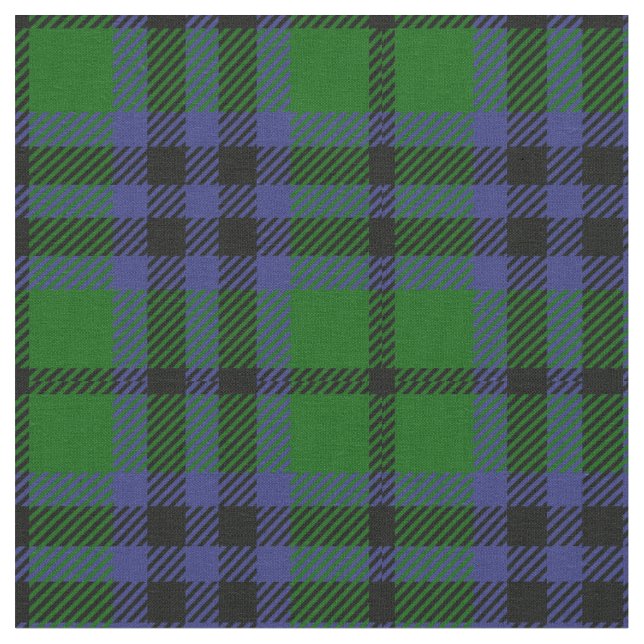 Austin Tartan Print Fabric (Close Up)