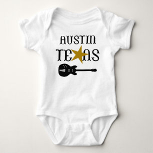 Austin Texas Baby Bodysuit