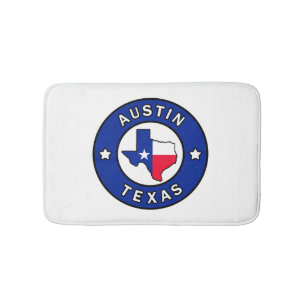 Austin Texas Bath Mat