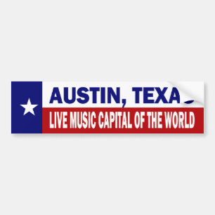 Austin, Texas Bumper Sticker